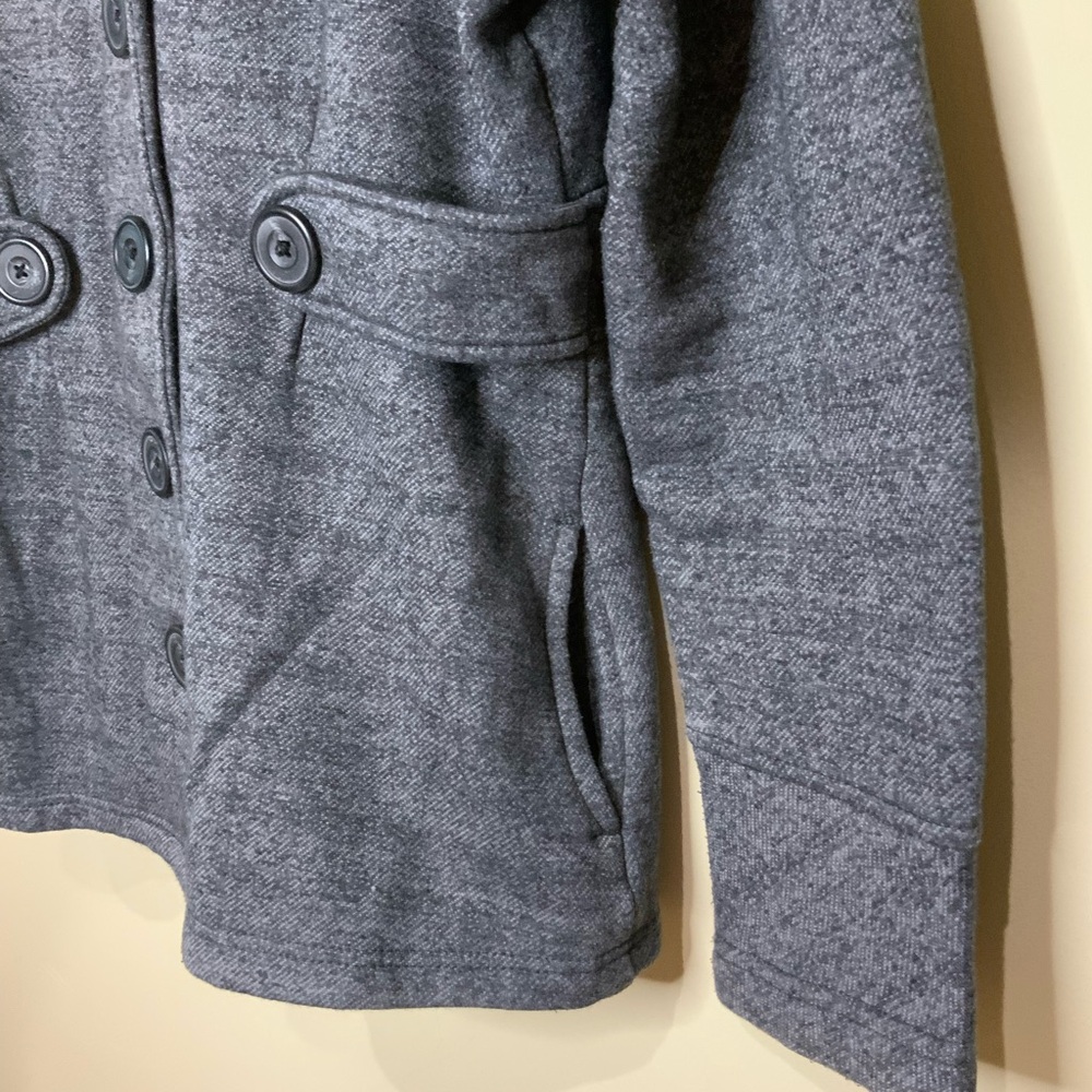 Grey button up Jacket - Picture 4 of 5